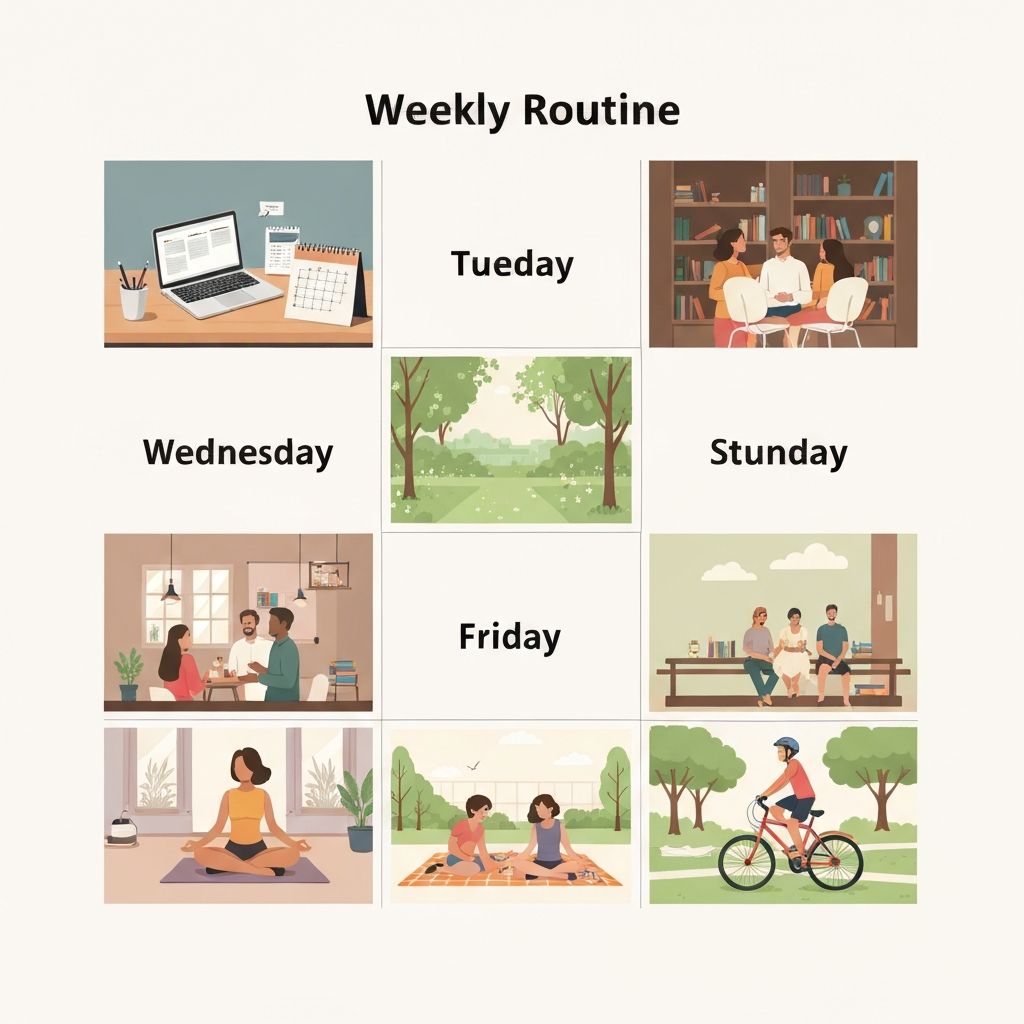 Wiederkehrende Abläufe in der Wochenplanung